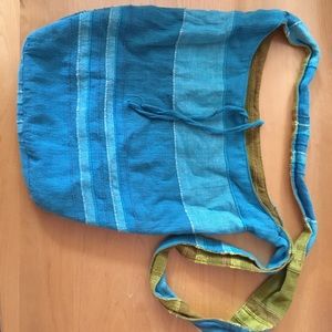 Reversible Handmade Crossbody Bag